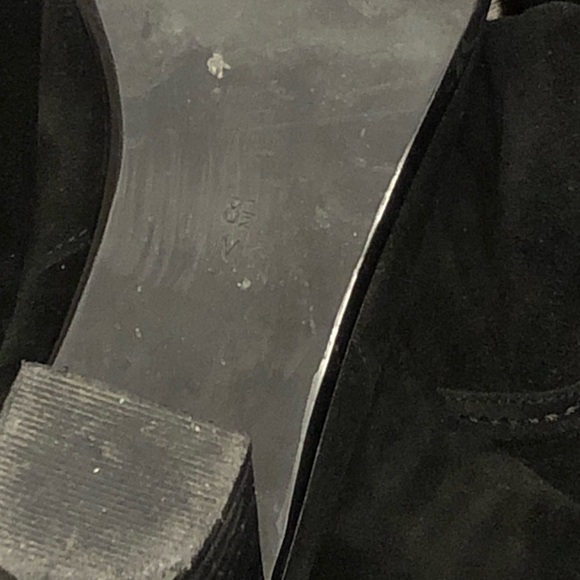 Vaneli black suede boots. Size 8 1/2. - Picture 5 of 5